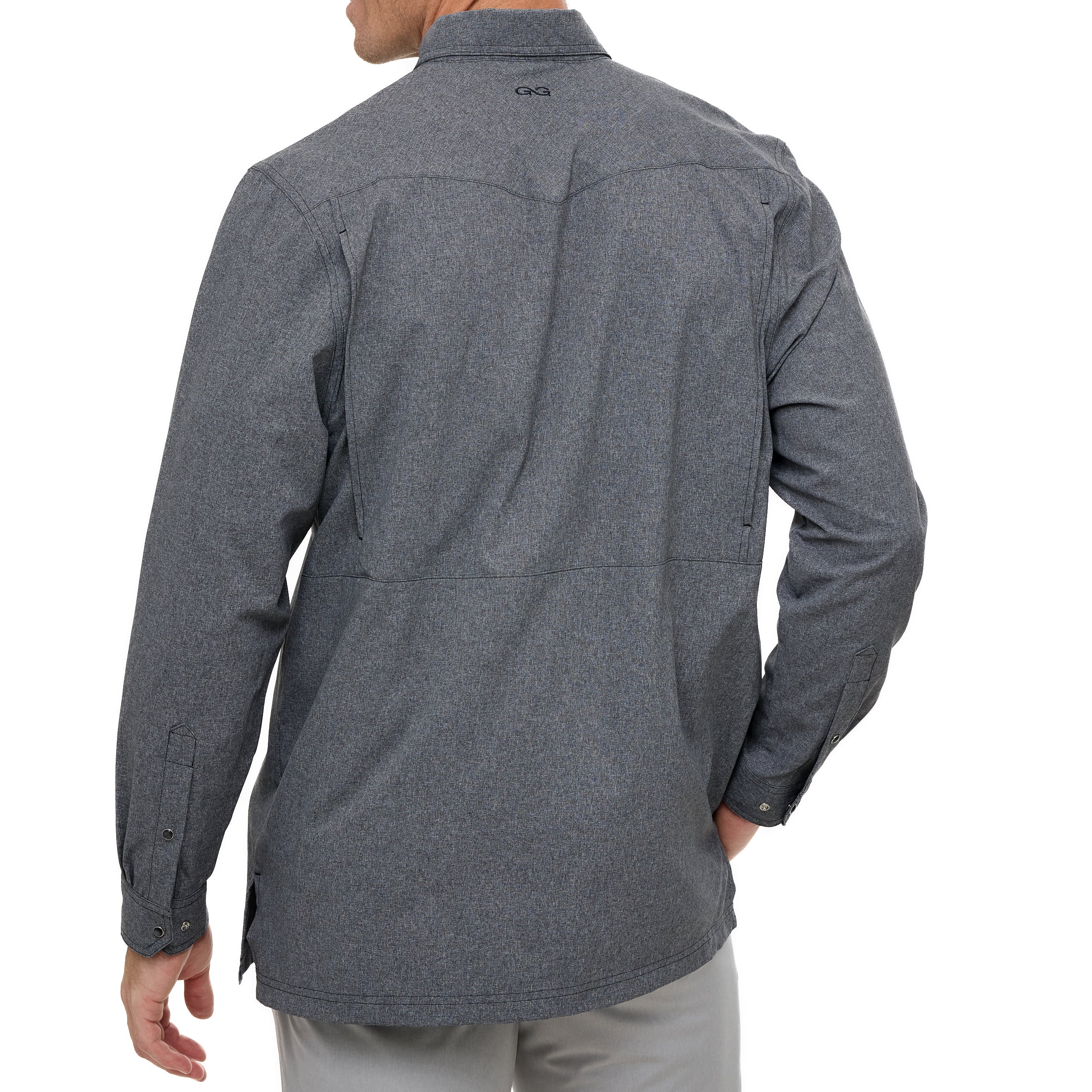 Caviar Pearl Snap Shirt | Long Sleeve - Image 5