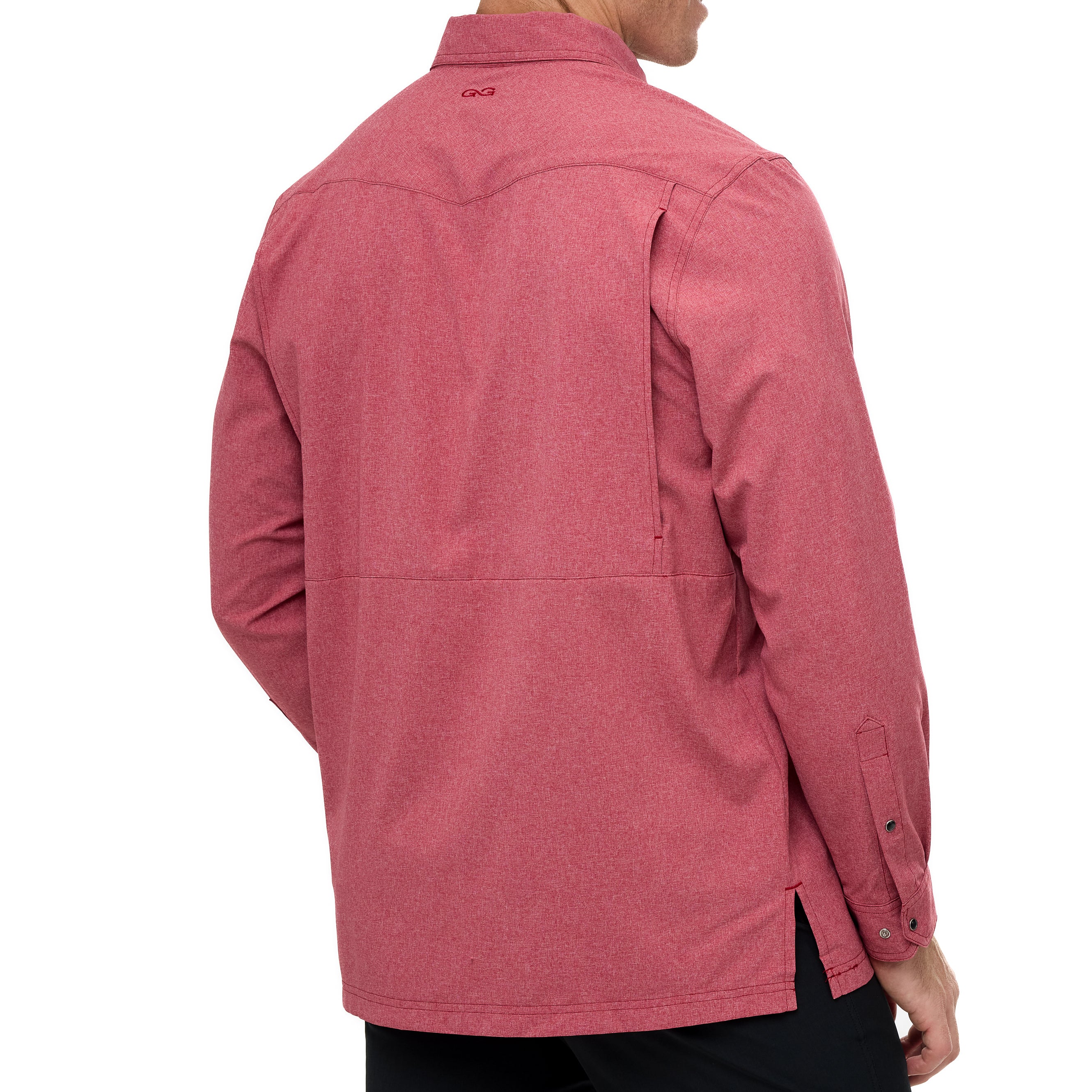 Crimson Pearl Snap Shirt | Long Sleeve - Image 5