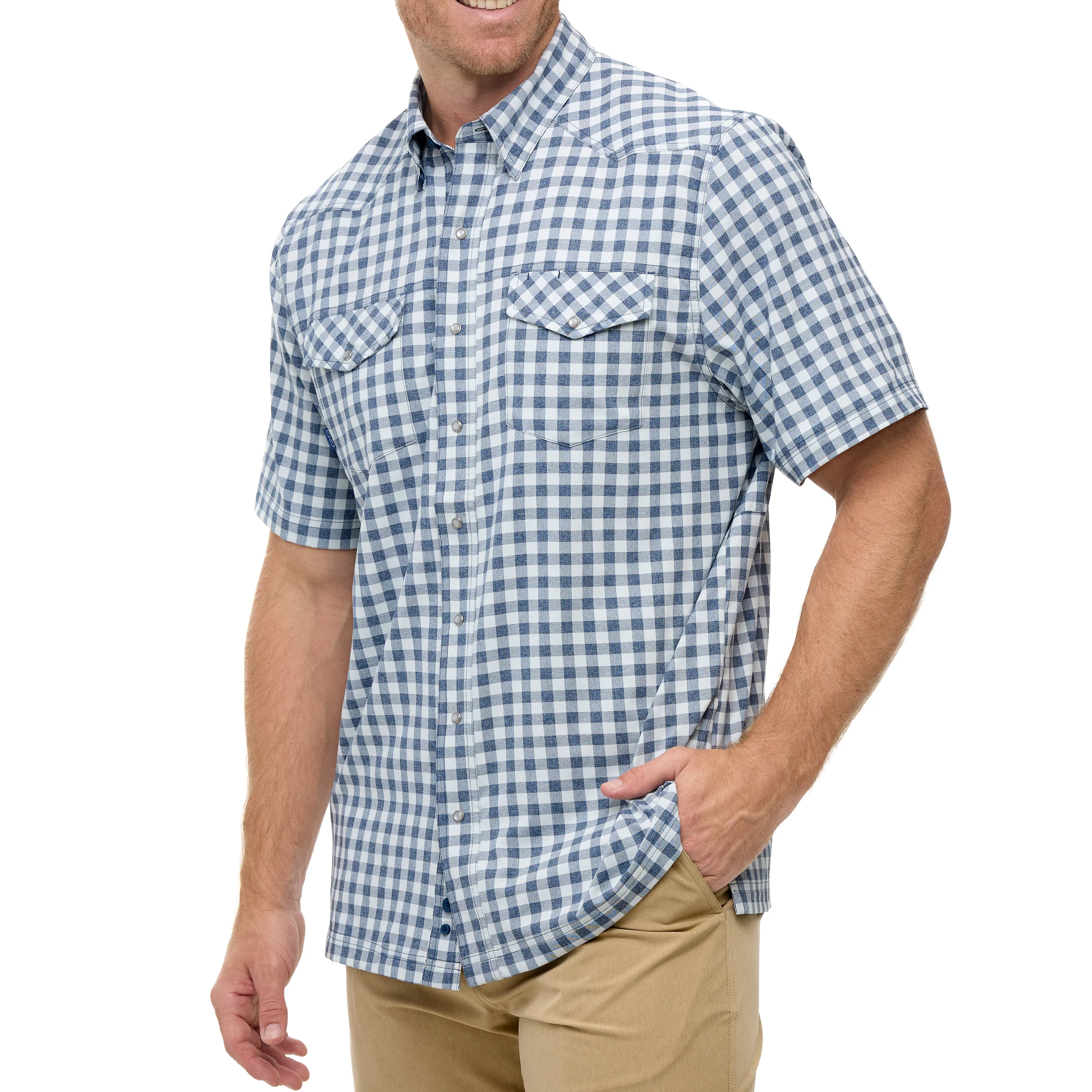 Deep Water Pearl Snap Shirt - Image 3