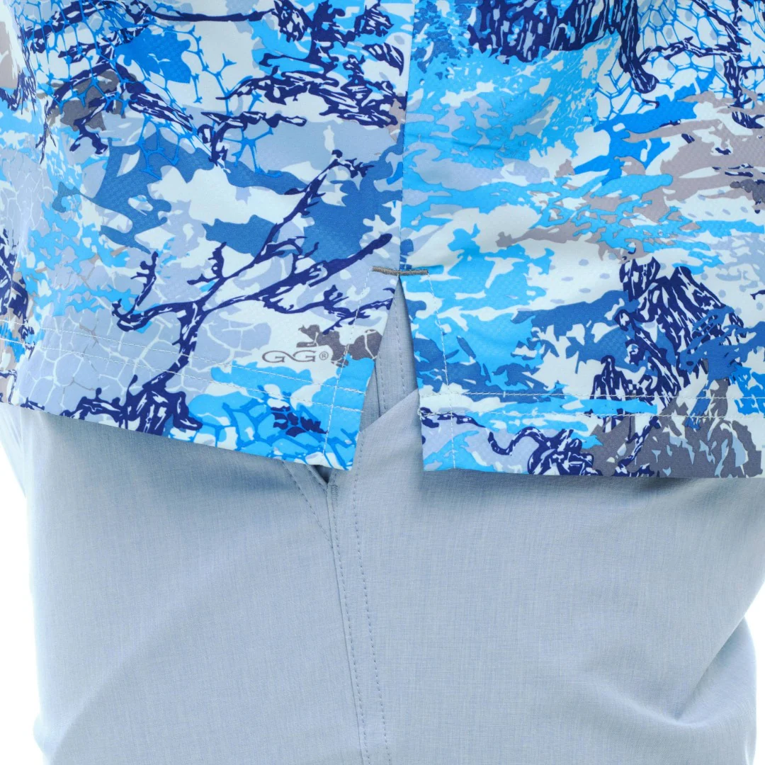 GameGuard Blue Digital Explorer Shirt | Long Sleeve - Image 4