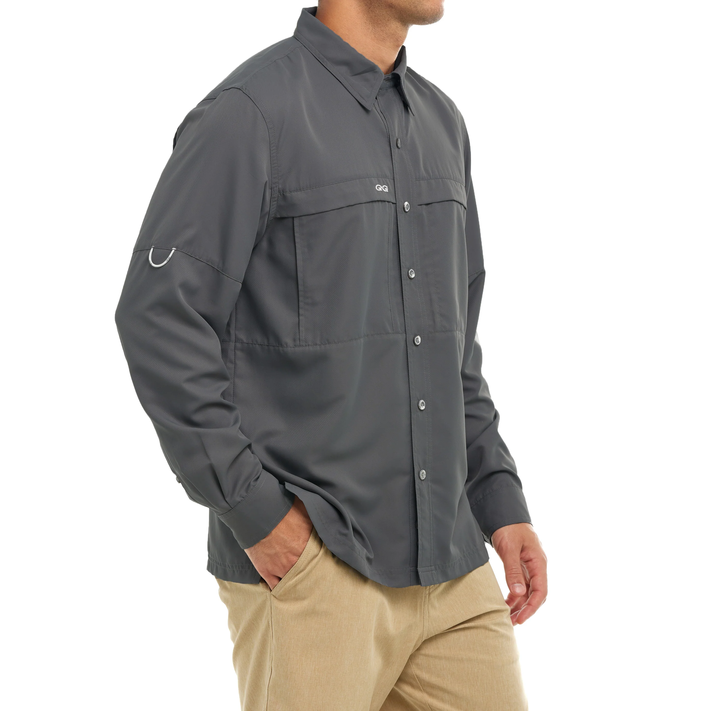 GunMetal Original Shirt | Long Sleeve - Image 3