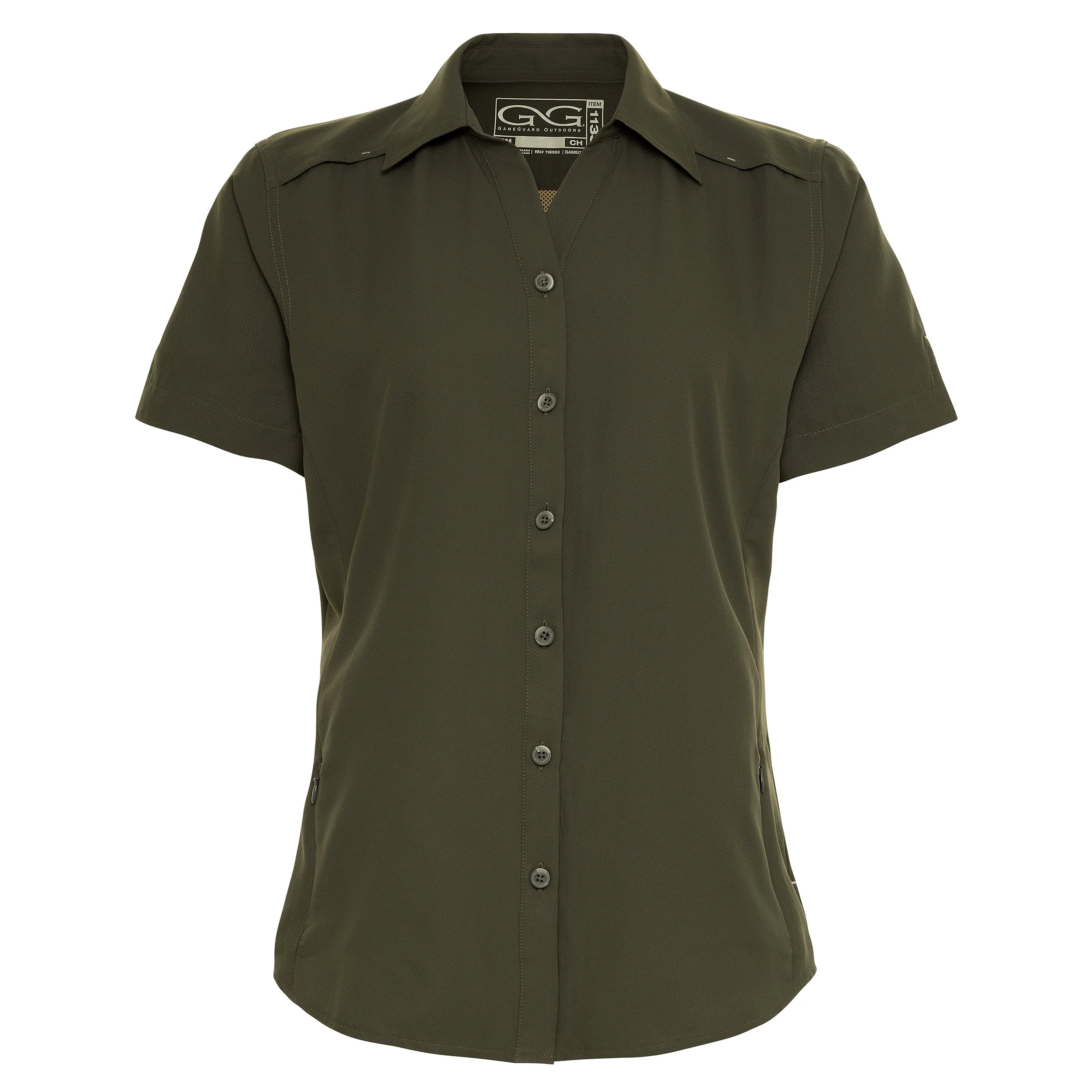 Agave Ladies' MicroFiber Shirt - Image 3