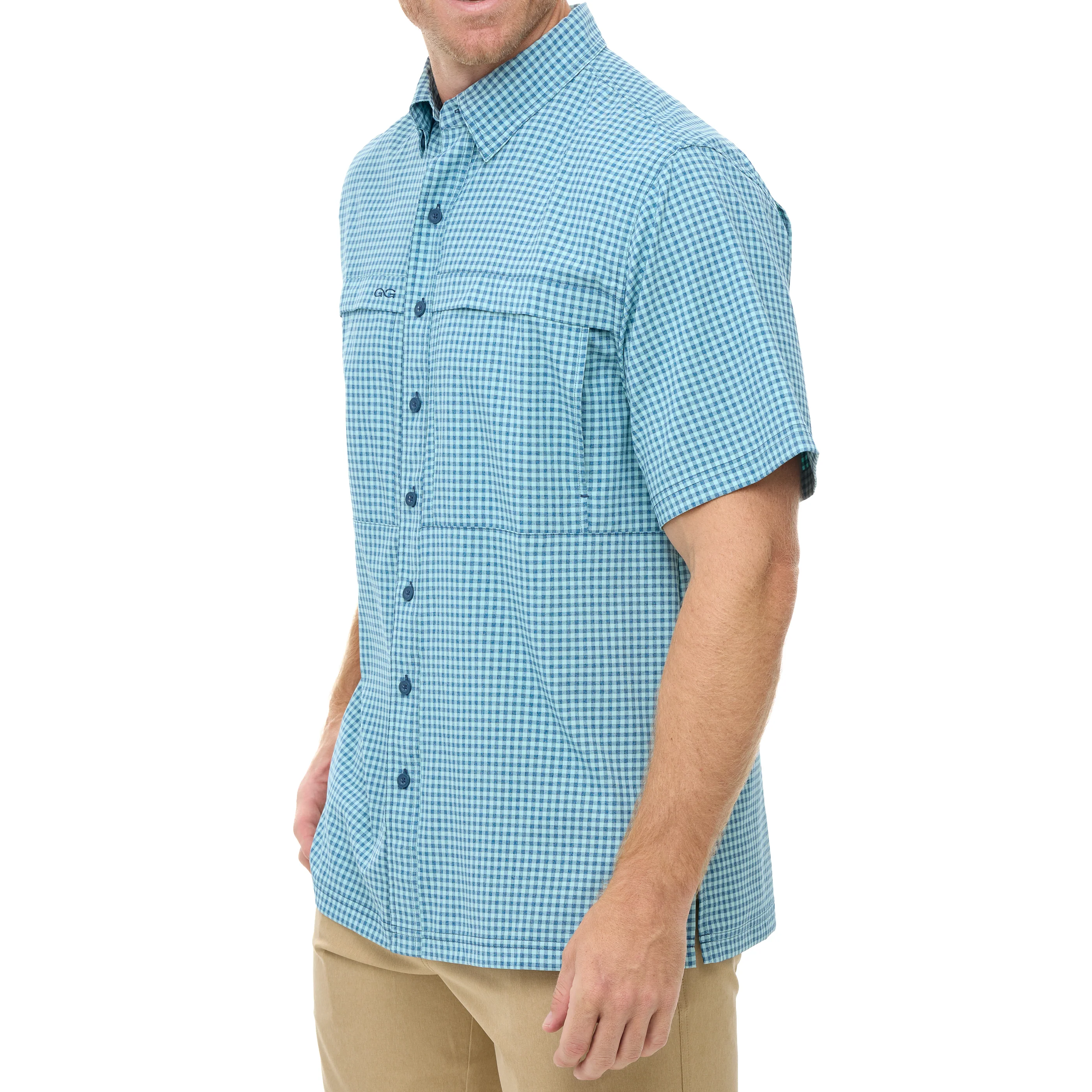 Sea Glass TekCheck Shirt - Image 3