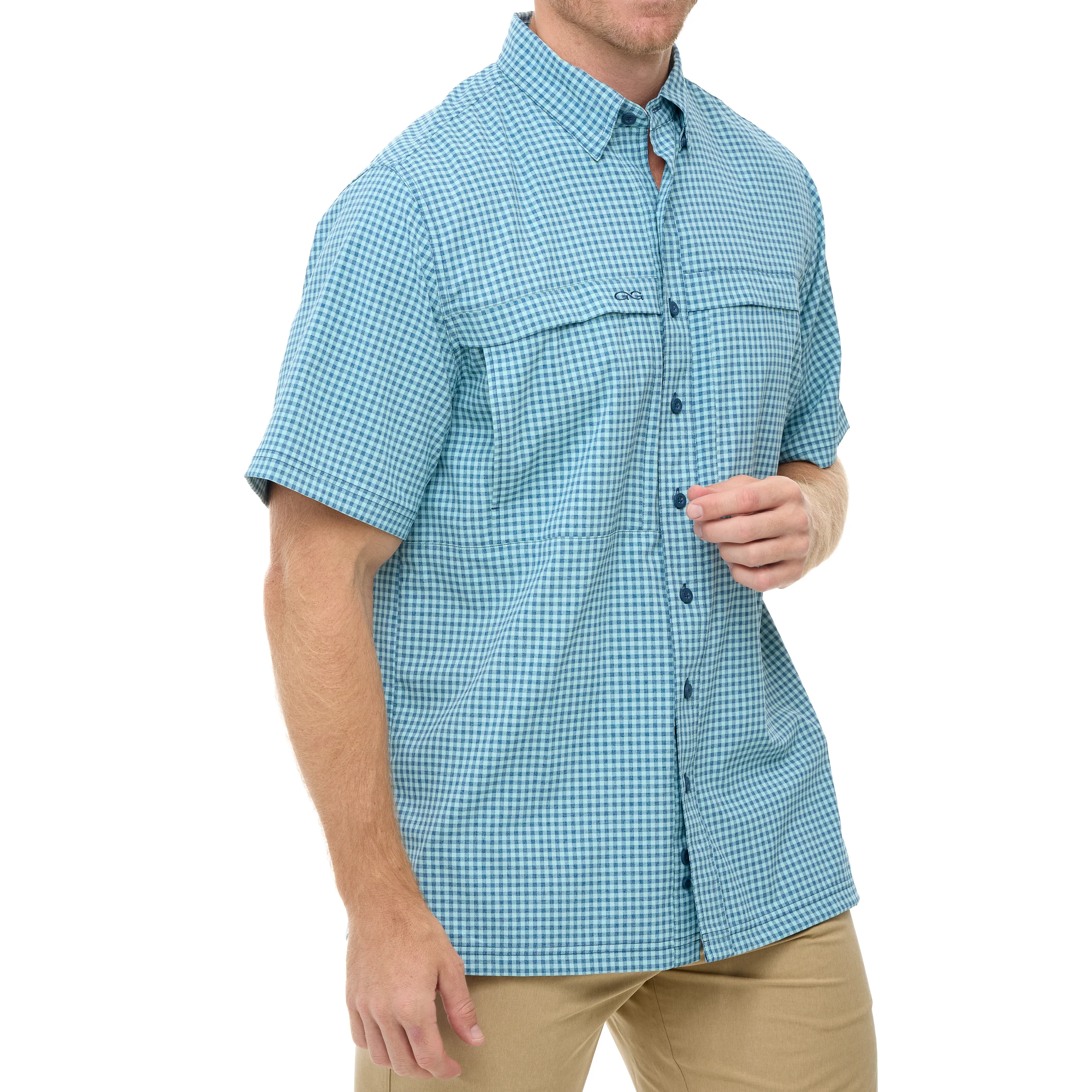 Sea Glass TekCheck Shirt - Image 4