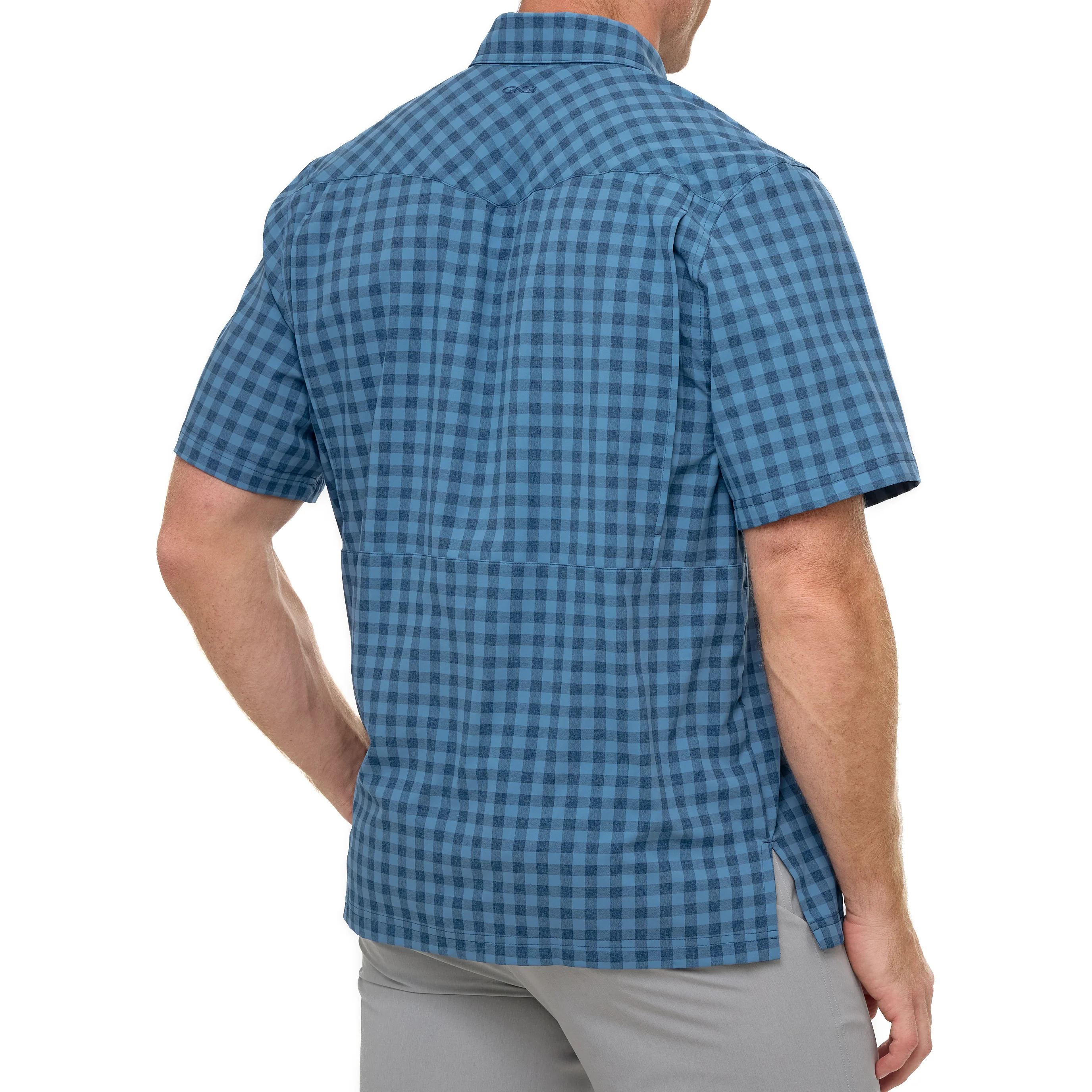 Slate Pearl Snap Shirt - Image 5