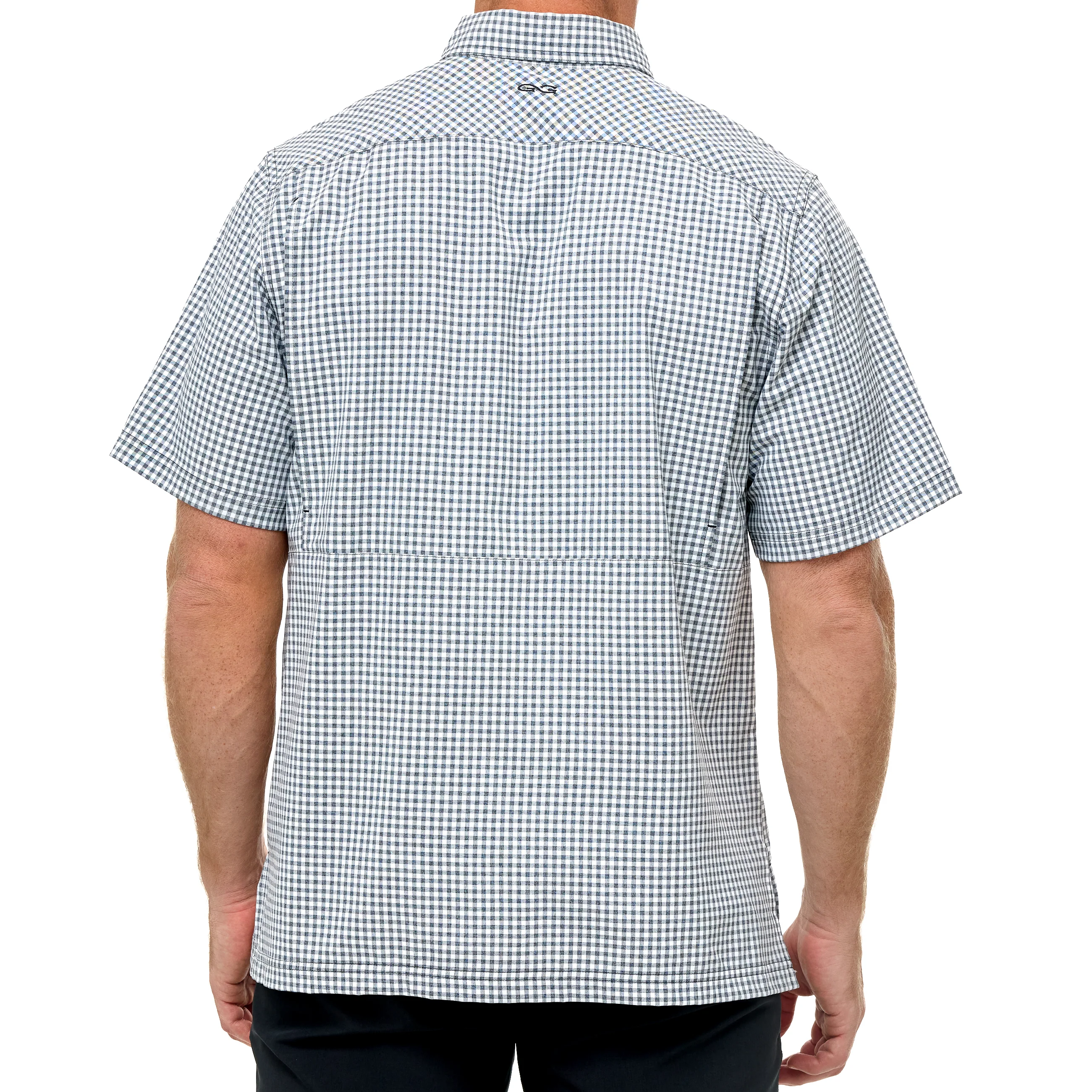 White TekCheck Shirt - Image 4